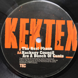 Kektex The Next Phase / Hackney Council Are A Bunch Of Cunts USED VINYL 12INCH