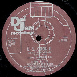 LL Cool J I Want You / Dangerous USED VINYL 12INCH 33 S RPM