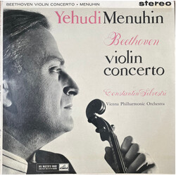 Ludwig Van Beethoven / Yehudi Menuhin / Wiener Philharmoniker / Constantin Silvestri Violin Concerto In D Major, Op.61 Vinyl LP USED