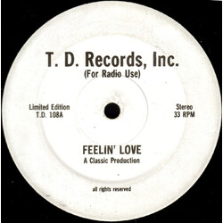 Olimax & DJ Shapps Feelin' Love USED VINYL 12INCH 33 S RPM LIMITED EDITION UNOFFICIAL RELEASE