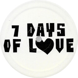 Panoramix 7 Days Of Love USED VINYL 12INCH WHITE LABEL PROMO