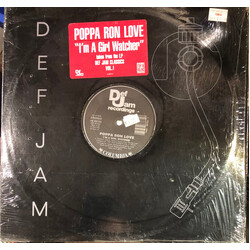 Poppa Ron Love / Russell Rush / Jazzy Jay I'm A Girl Watcher / Cold Chillin' In The Spot USED VINYL 12INCH 33 S RPM STEREO