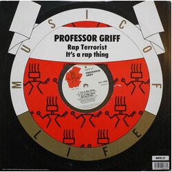 Professor Griff It's A Rap Thing USED VINYL 12INCH 33 S RPM