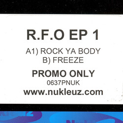 R.F.O. R.F.O EP 1 USED VINYL 12INCH PROMO