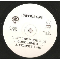 Rappinstine The Ultimate Creation (Album Sampler) USED VINYL 12INCH PROMO