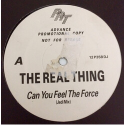 The Real Thing Can You Feel The Force (Jedi Mix) USED VINYL 12INCH 45 RPM SINGLE SIDED PROMO