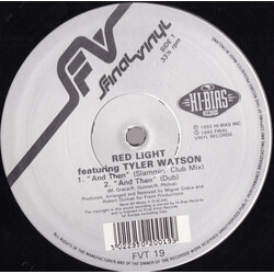 Red Light / Tyler Watson And Then USED VINYL 12INCH 33 S RPM