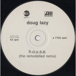 Doug Lazy H.O.U.S.E. (The Remodelled Remix) USED VINYL 12INCH 45 RPM SINGLE SIDED PROMO