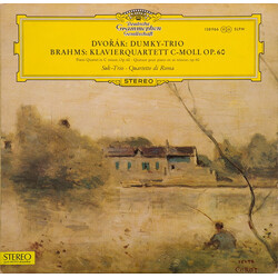 Antonín Dvořák / Johannes Brahms / Suk Trio / Quartetto Di Roma Dumky-Trio / Klavierquartett C-Moll Op. 60 Vinyl LP USED