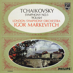 Pyotr Ilyich Tchaikovsky / The London Symphony Orchestra / Igor Markevitch Symphony No. 3 "Polish" Vinyl LP USED