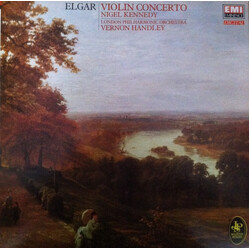 Sir Edward Elgar / Nigel Kennedy / London Philharmonic Orchestra / Vernon Handley Violin Concerto Vinyl LP USED