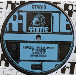 Fabrice Lig That Blue Synth EP USED VINYL 12INCH EP