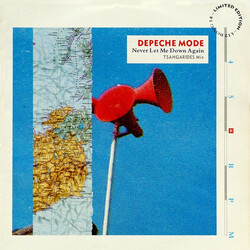 Depeche Mode Never Let Me Down Again (Tsangarides Mix) USED VINYL 12INCH 45 RPM SINGLE LIMITED EDITION STEREO