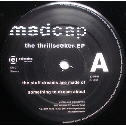 Madcap The Thrillseeker EP USED VINYL 12INCH 33 S RPM