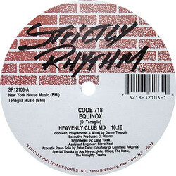 Code 718 Equinox USED VINYL 12INCH 33 S RPM