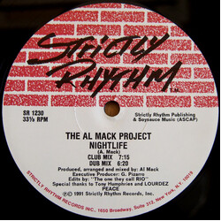 Al Mack Nightlife / Desire USED VINYL 12INCH 33 S RPM