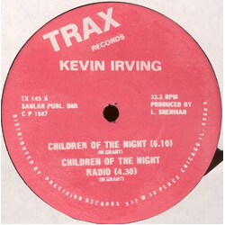 Kevin Irving Children Of The Night USED VINYL 12INCH 33 S RPM