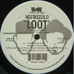 Mafikizolo Loot USED VINYL 12INCH 45 RPM
