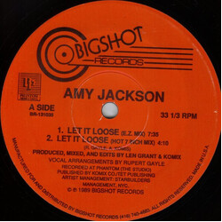 Amy Jackson Let It Loose USED VINYL 12INCH 33 S RPM