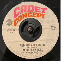 Aesop's Fables And When It's Over / What Is Love USED VINYL 7INCH 45 RPM