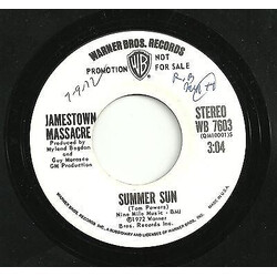Jamestown Massacre Summer Sun USED VINYL 7INCH 45 RPM PROMO