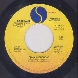 Laid Back Sunshine Reggae USED VINYL 7INCH 45 RPM PROMO