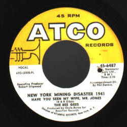 Bee Gees New York Mining Disaster 1941 USED VINYL 7INCH SINGLE 45 RPM