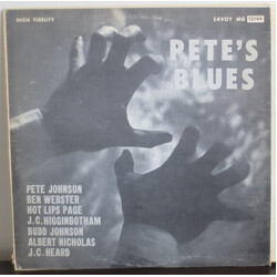 Pete Johnson Pete's Blues Vinyl LP USED
