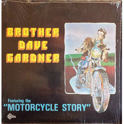 Brother Dave Gardner The Motorcycle Story Vinyl LP USED