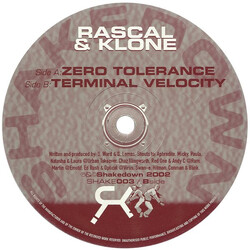 Rascal & Klone Zero Tolerance / Terminal Velocity USED VINYL 12INCH