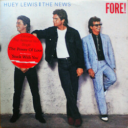 Huey Lewis & The News Fore! Vinyl LP USED