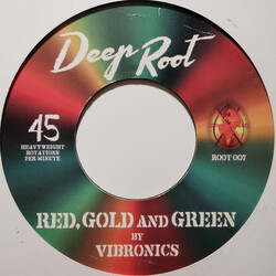 Vibronics Red, Gold And Green USED VINYL 7INCH 45 RPM