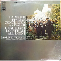 I Solisti Veneti Baroque Italian Concertos by Vivaldi Geminiani Locatelli Albinoni Vinyl LP USED