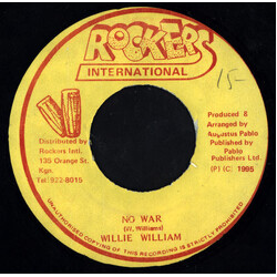 Willi Williams No War USED VINYL 7INCH 45 RPM