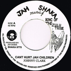 Johnny Clarke Cant Hurt Jah Children USED VINYL 7INCH 45 RPM