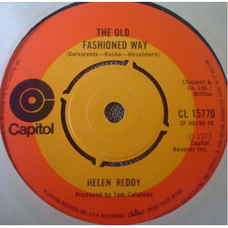 Helen Reddy Leave Me Alone (Ruby Red Dress) / The Old Fashioned Way USED VINYL 7INCH SINGLE
