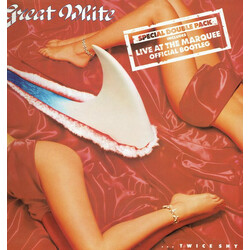 Great White ...Twice Shy + Live At The Marquee Vinyl 2 LP USED