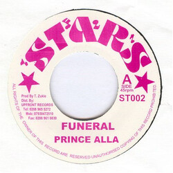 Prince Alla Funeral USED VINYL 7INCH 45 RPM REPRESS