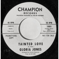 Gloria Jones My Bad Boy's Comin' Home USED VINYL 7INCH 45 RPM PROMO