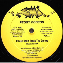 Peggy Dodson Please Don't Break The Groove USED VINYL 12INCH 33 S RPM