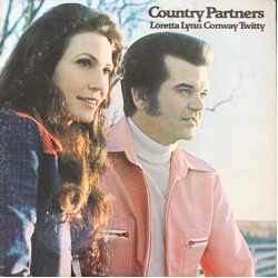 Conway Twitty & Loretta Lynn Country Partners Vinyl LP USED
