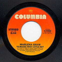 Marlena Shaw Yu-Ma / Go Away Little Boy USED VINYL 7INCH 45 RPM SINGLE STEREO