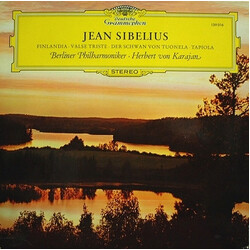Jean Sibelius / Berliner Philharmoniker / Herbert von Karajan Finlandia • Valse Triste • Der Schwan Von Tuonela • Tapiola Vinyl LP USED