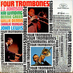 The Four Trombones / J.J. Johnson / Kai Winding / Bennie Green / Willie Dennis / Charles Mingus / John Lewis (2) Four Trombones Vinyl LP USED