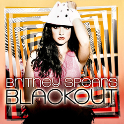 Britney Spears Blackout Vinyl LP USED