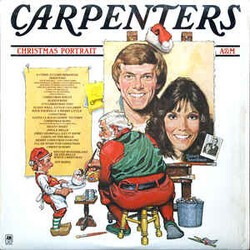 Carpenters Christmas Portrait Vinyl LP USED