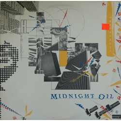 Midnight Oil 10, 9, 8, 7, 6, 5, 4, 3, 2, 1 Vinyl LP USED
