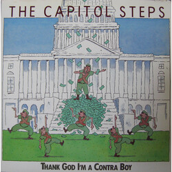 The Capitol Steps Thank God I'm A Contra Boy Vinyl LP USED