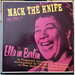 Ella Fitzgerald Mack The Knife - Ella In Berlin Vinyl LP USED
