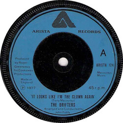 The Drifters It Looks Like I'm The Clown Again USED VINYL 7INCH 45 RPM SINGLE